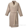 Home Hotel Use Bathrobe com chinelos